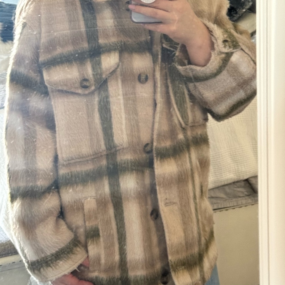 American Eagle Shacket coat size large $20